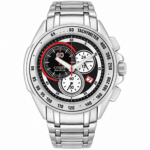Orologio Uomo Citizen Crono Sport Eco-Drive Acciaio Quadrante Nero
