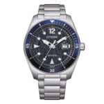 Orologio Uomo Citizen Marine Eco-Drive Acciaio Quadrante Blu