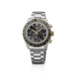 Orologio Uomo Seiko Prospex Speedtimer Cronografo Solare Acciaio Quadrante Grigio - immagine 2