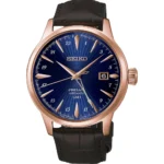 Orologio Uomo Seiko Presage Cocktail Time Automatico GMT Corcovado Quadrante Blu